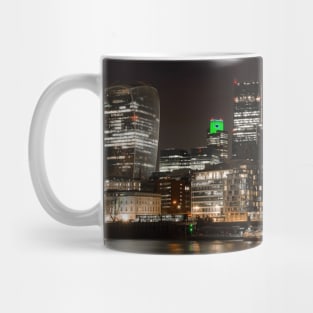 London Night Skyline Mug